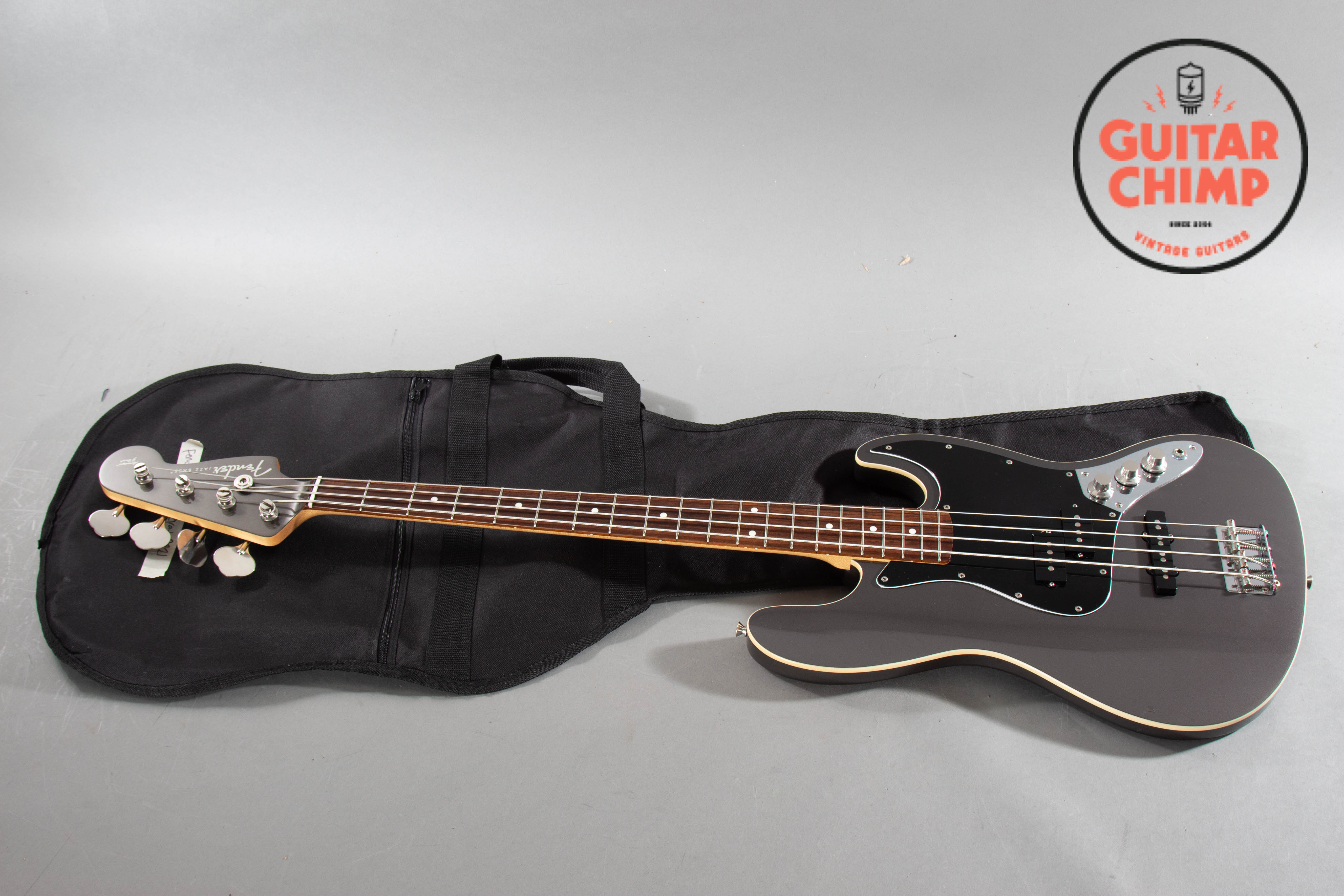 2007 Fender Aerodyne Jazz Bass AJB-58 Dolphin Gray