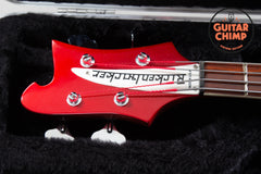 2012 Rickenbacker 4003 Bass Ruby Red – Rare Color, Excellent Condition