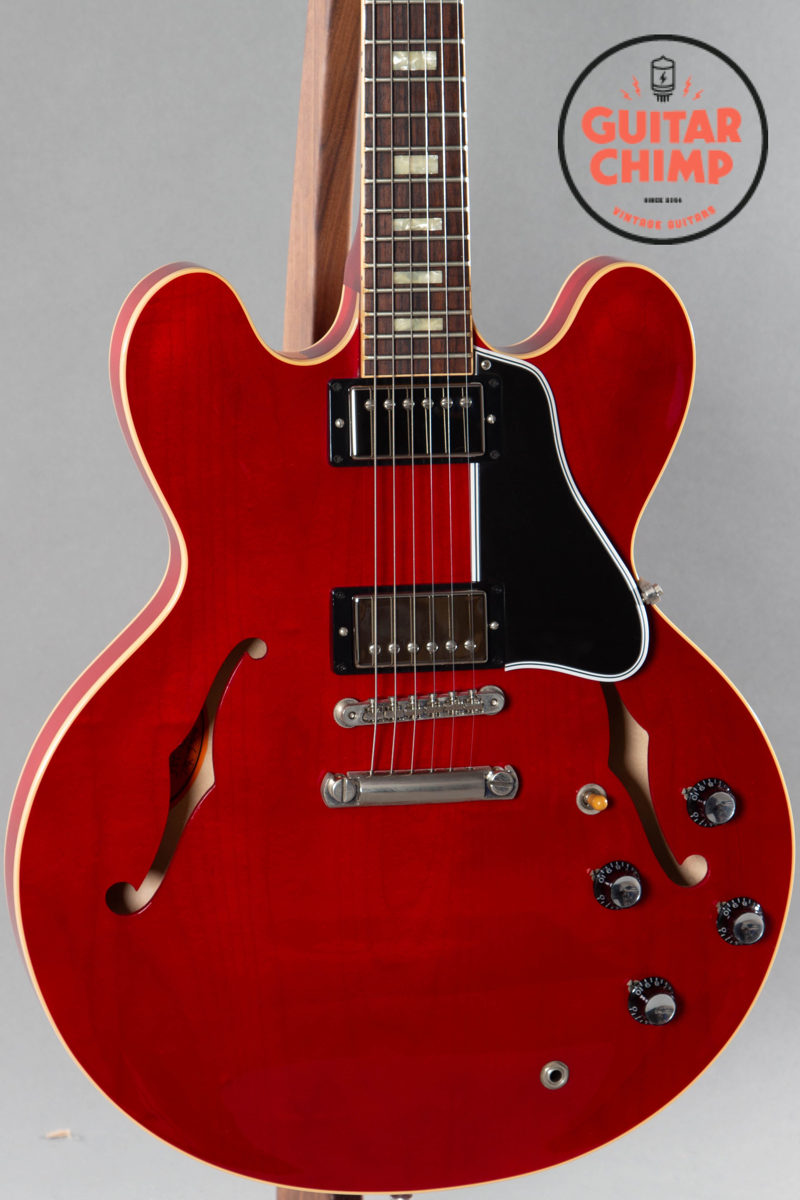 2011 Gibson Custom Shop Historic ’63 Reissue ES-335 Block Inlay Faded Cherry