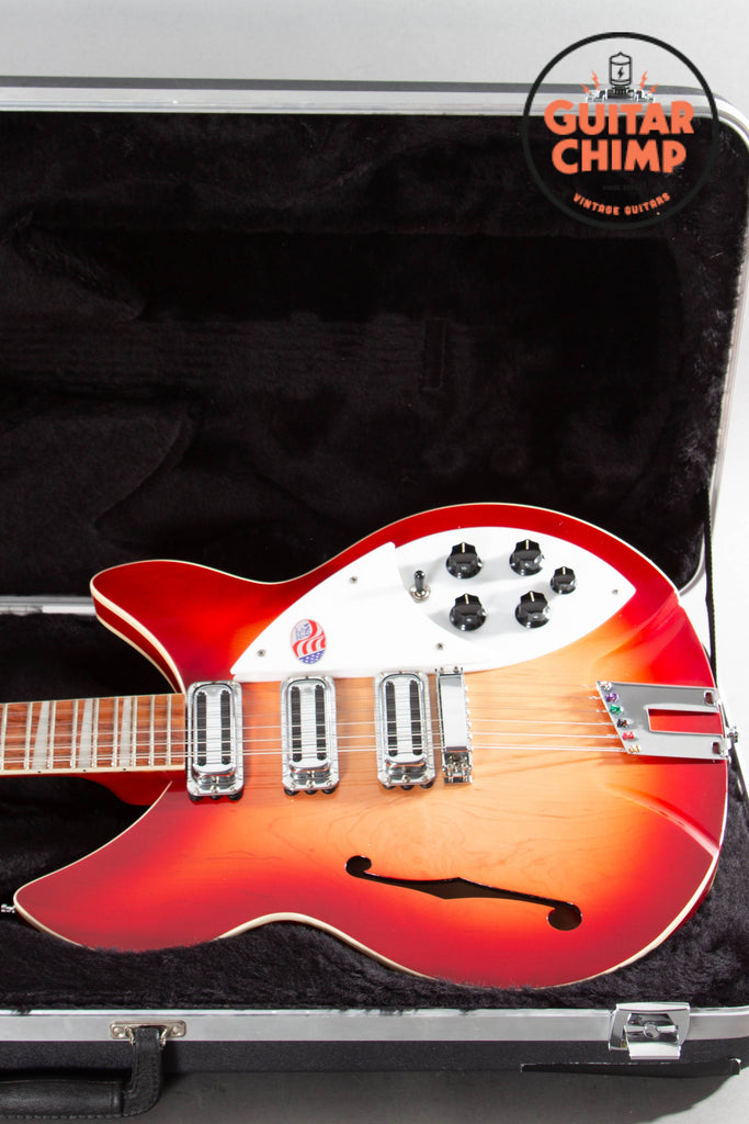 2015 Rickenbacker 1993 Plus 12-String Fireglo | Original Hard-Shell Case | Excellent Condition
