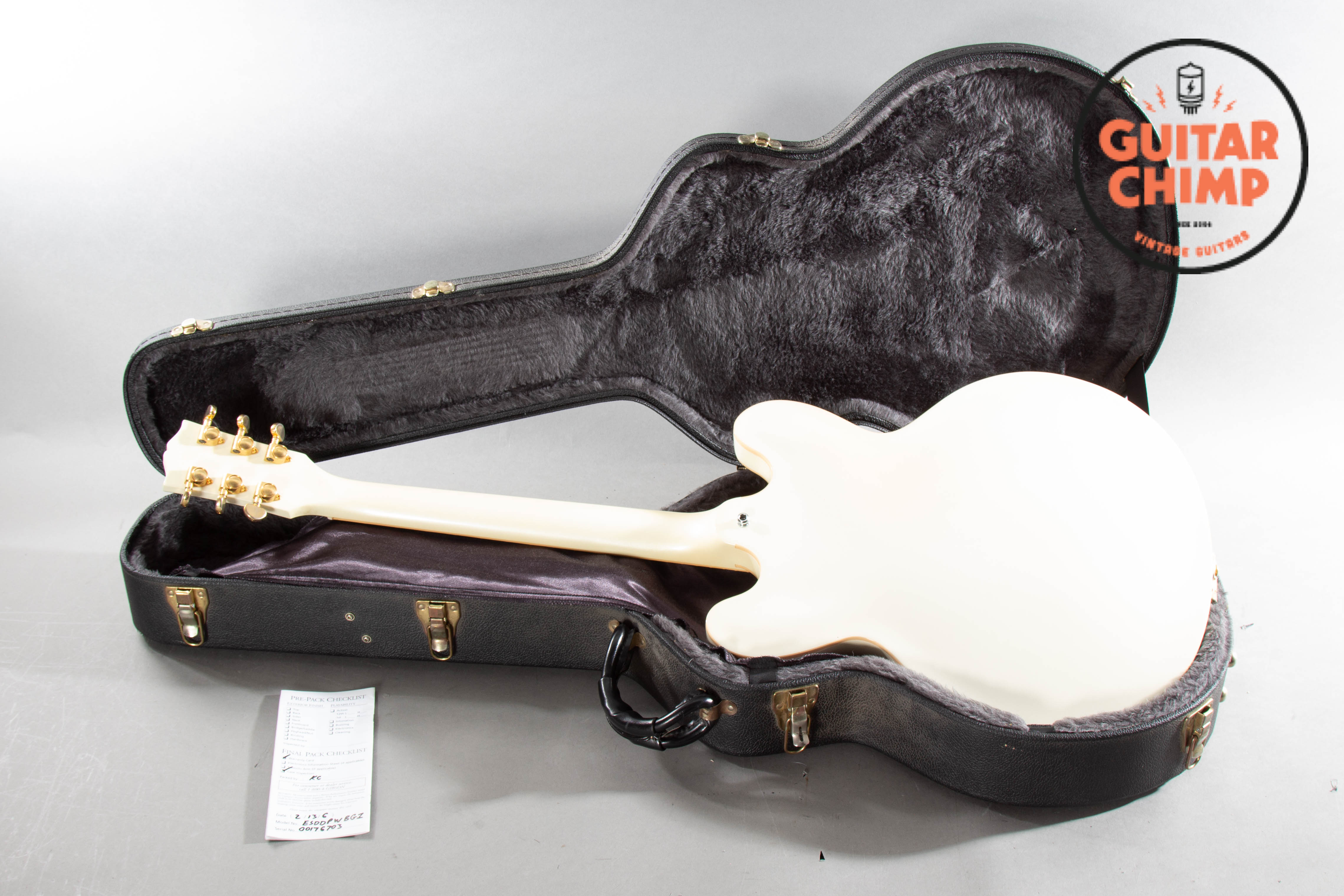 2006 Gibson ES-335 Diamond Limited Edition Pearl White w