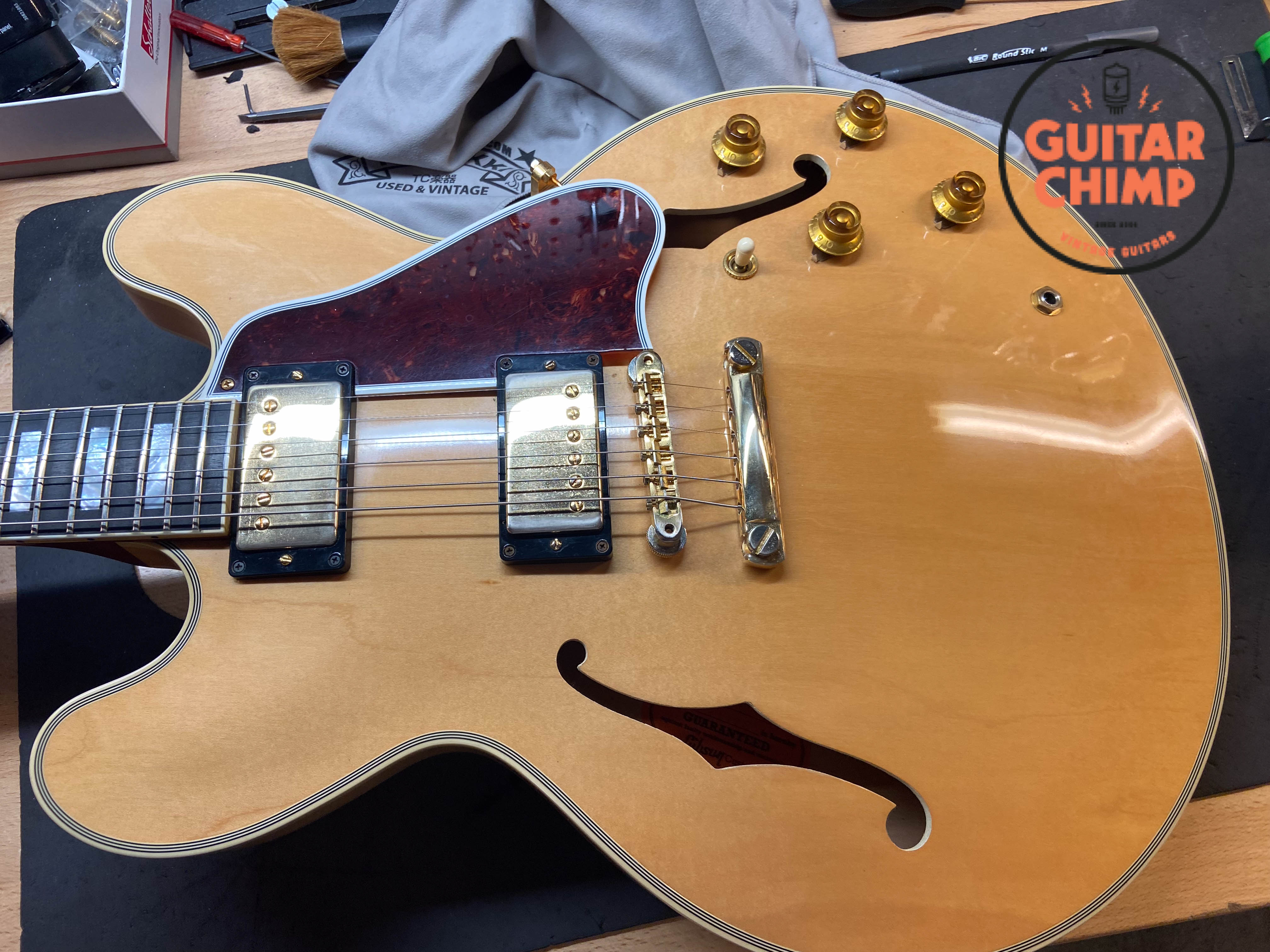 2021 Gibson Custom Shop ES-355 '59 Reissue Vintage Natural