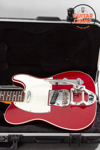2007 Fender Japan TL62B ’62 Reissue Telecaster Bigsby – Candy Apple Red, w/ Case