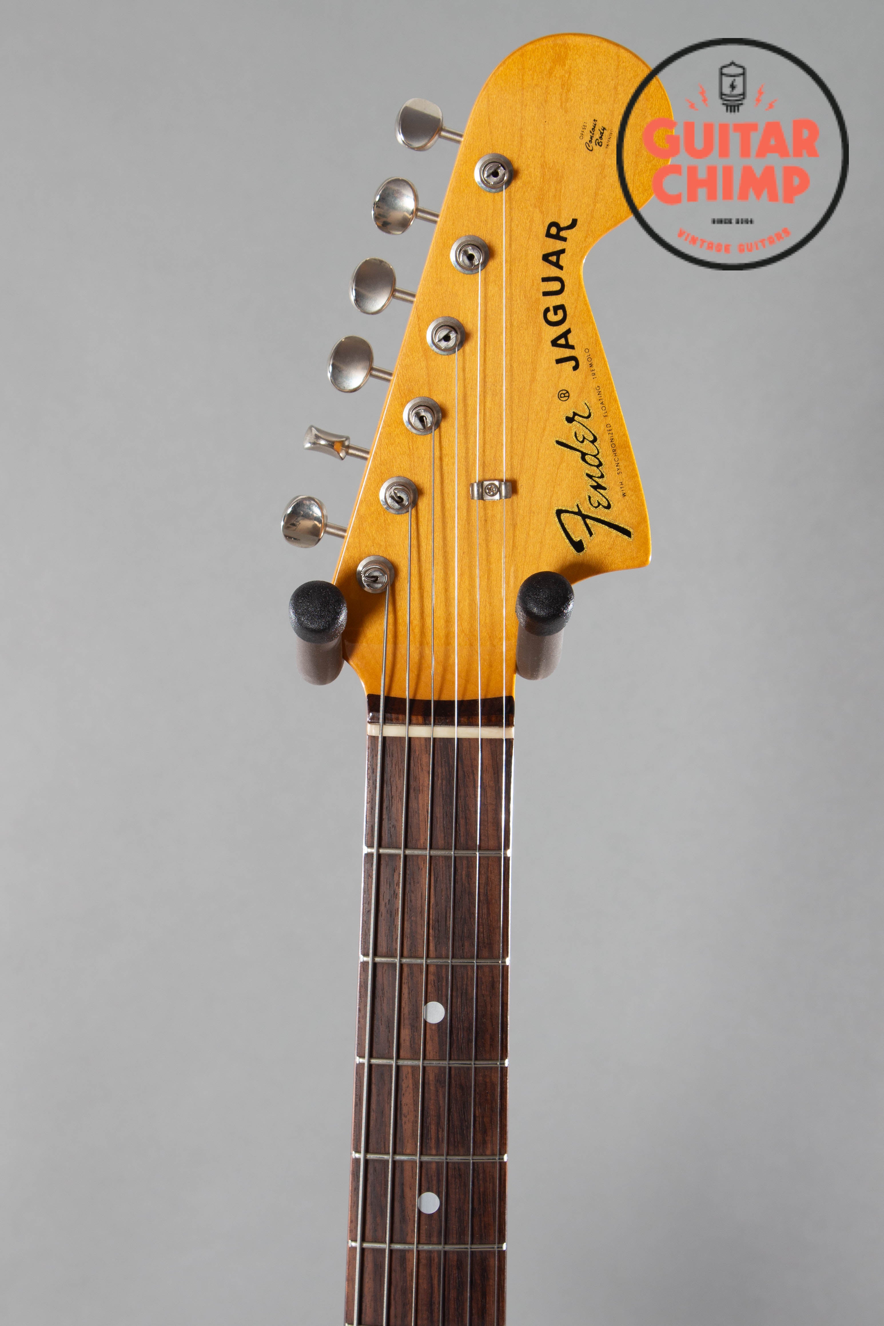 2010 Fender Japan Jaguar JG6685 ’62 Reissue 3Tone Sunburst Guitar Chimp