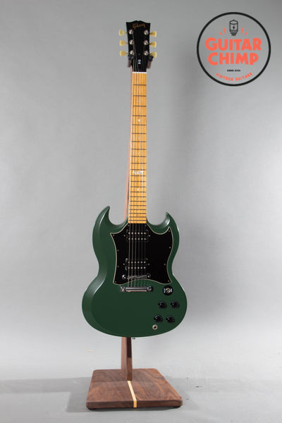 2009 Gibson SG Raw Power Satin Olive Green | Guitar Chimp