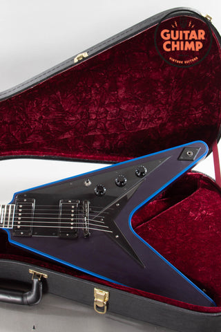 2017 Gibson Custom Shop Flying V Custom Satin Blue Widow
