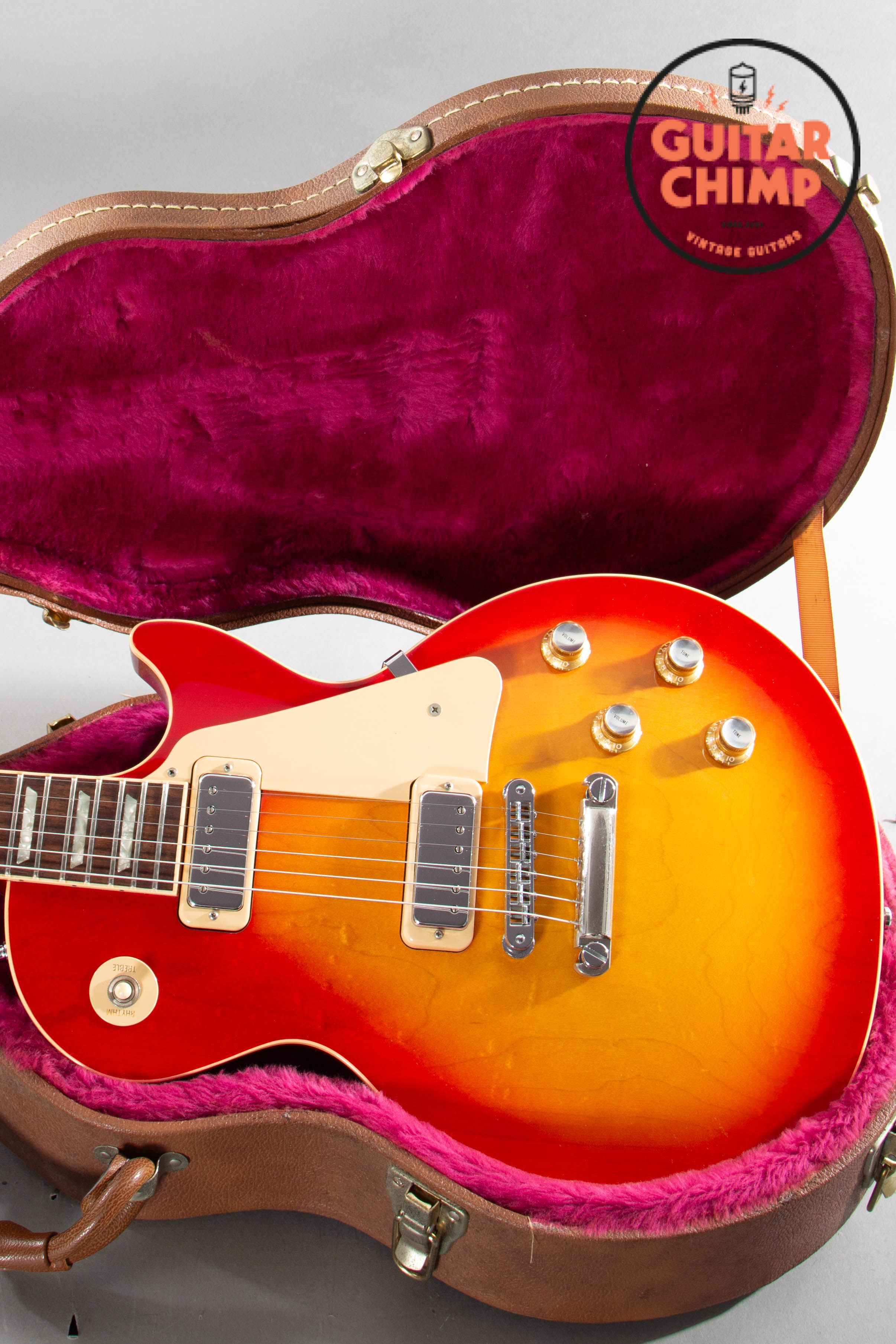 ぽよGibsonLesPaul Deluxe LimitedEdition 2000 Gibson Limited Edition Les Paul Deluxe Cherry Sunburst