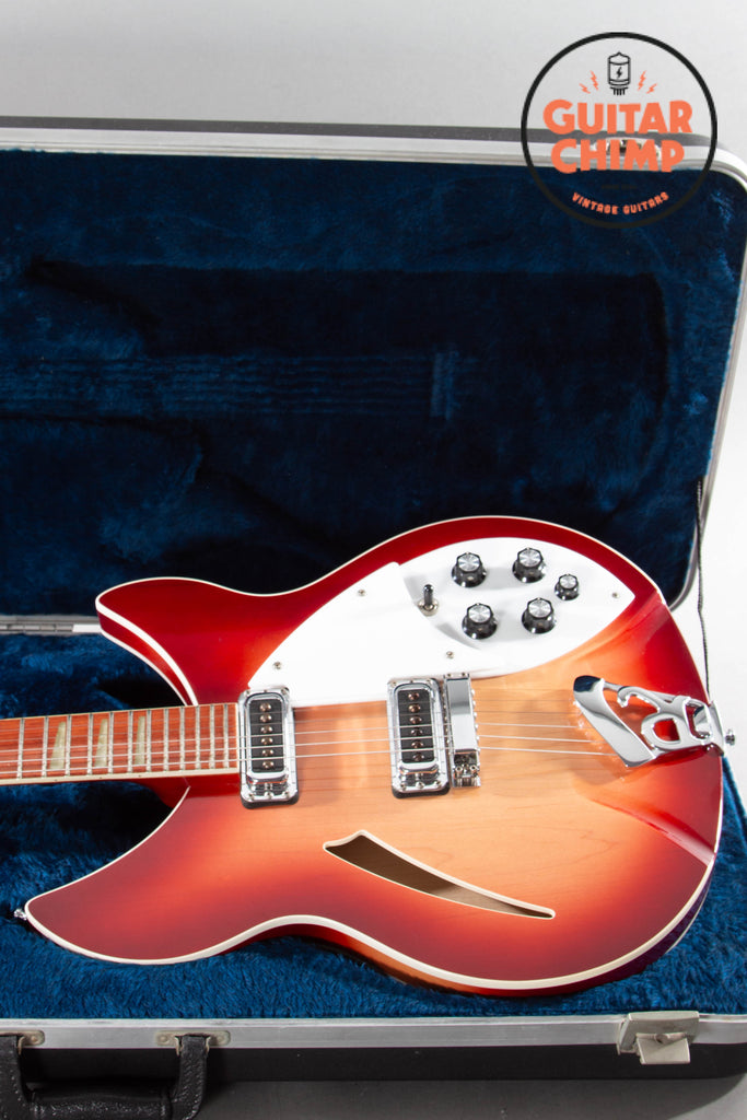 1995 Rickenbacker 360WB Fireglo – With Binding, All Original, OHSC