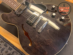 2024 Gibson ES-339 Trans Ebony | Semi-Hollow, Classic Gibson Tone | Original Case Included