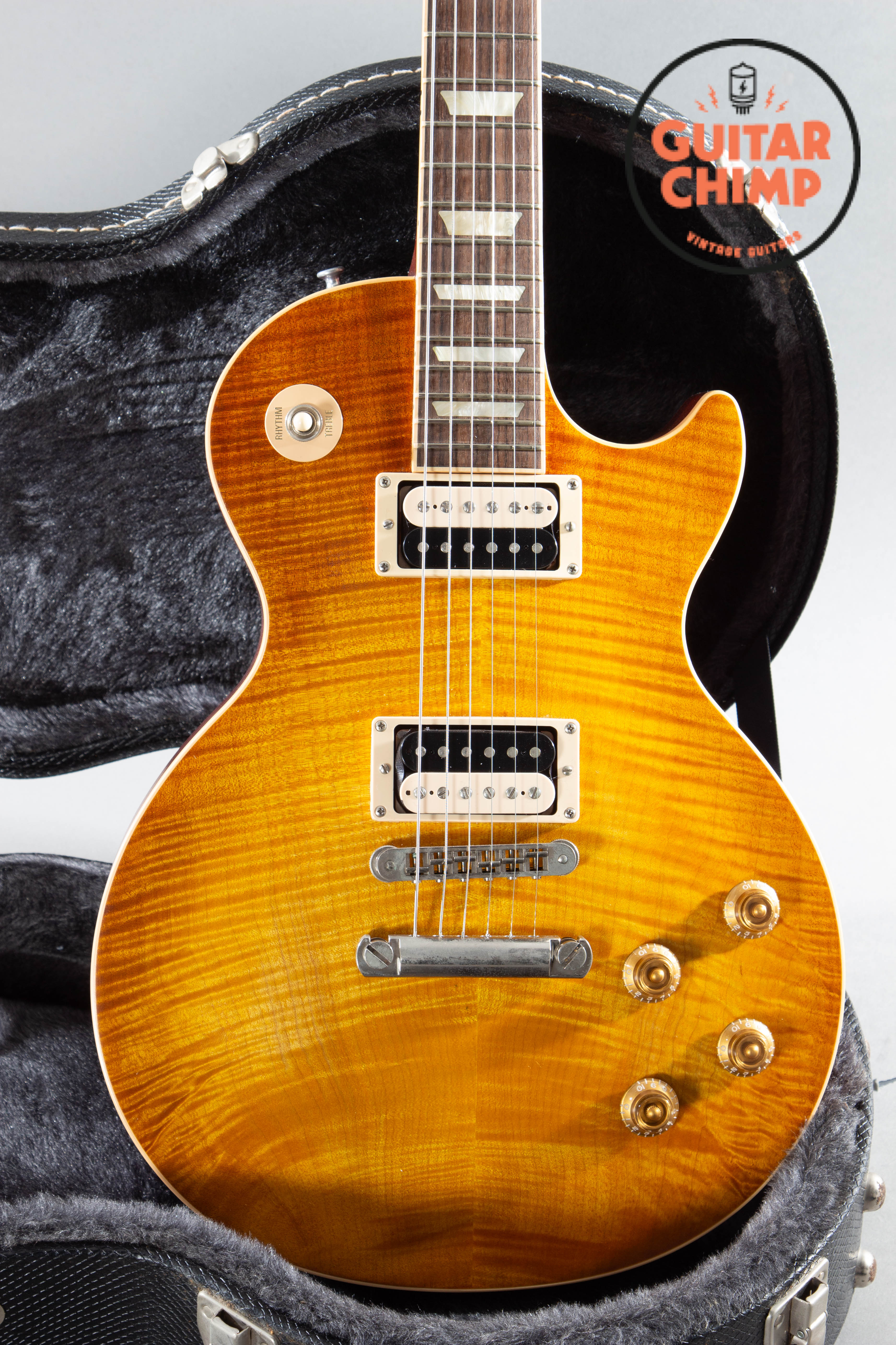 Gibson Les Paul Standard 2005ねんせいあ Gibson 2005年製 Les Paul Standard Ebony 50's Style Neck 良好