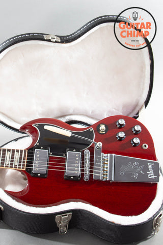 2013 Gibson SG Original Maestro – Heritage Cherry – ’57 Classics, Vibrola, w/OHSC