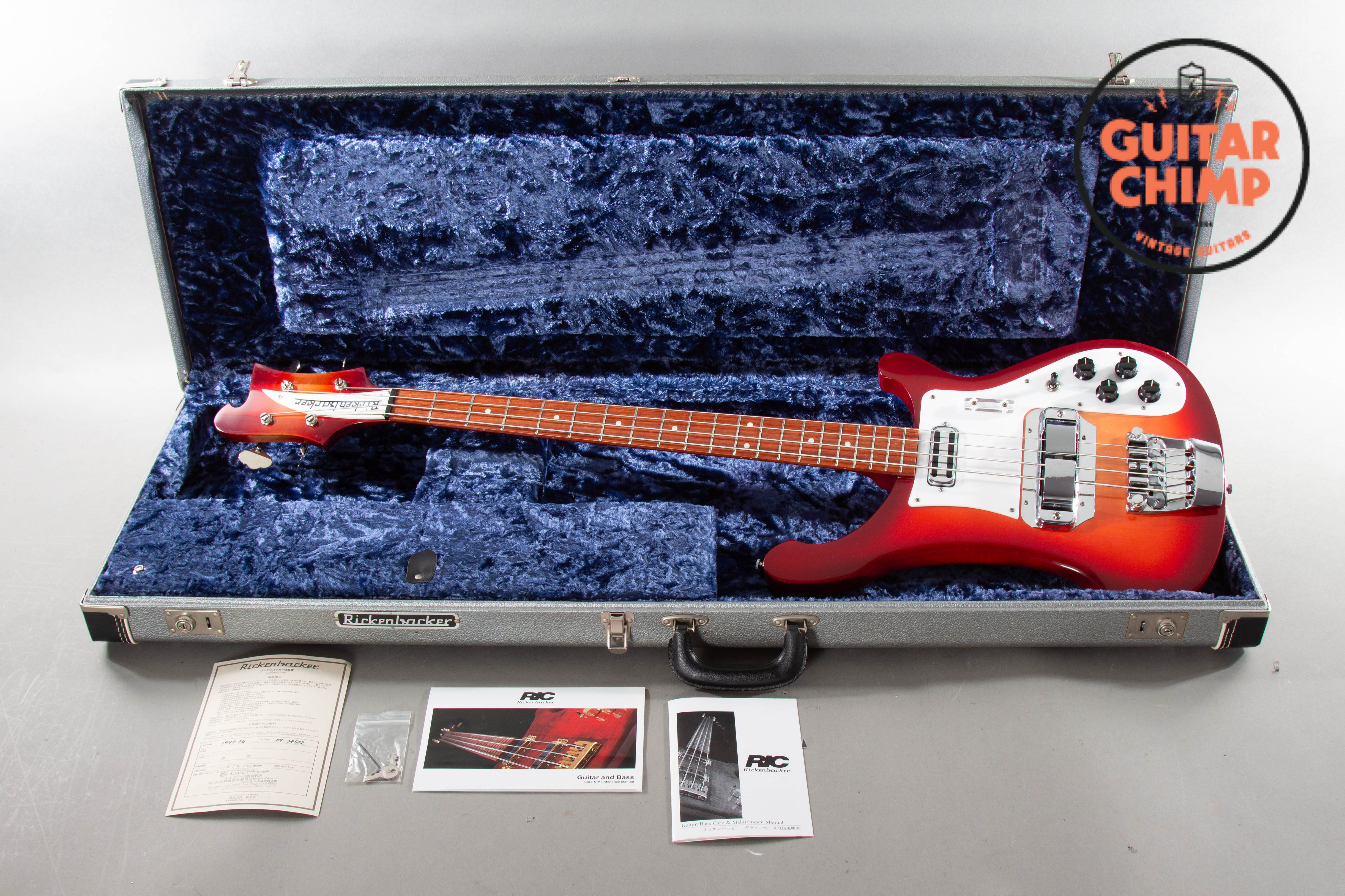 FOLKS フォークギター　NO115 2009 Rickenbacker 4001S “1999” Fireglo – Shinseido 60th