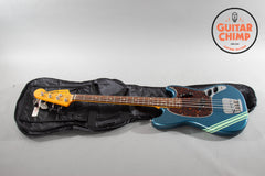 2005 Fender Japan Mustang Bass MB98-75CO OLB Competition Old Lake Placid Blue