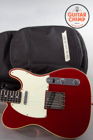 2004 Fender '62 Reissue Telecaster Custom Japan TL62B-TX Candy Apple Red | Original USA Texas Special Pickups