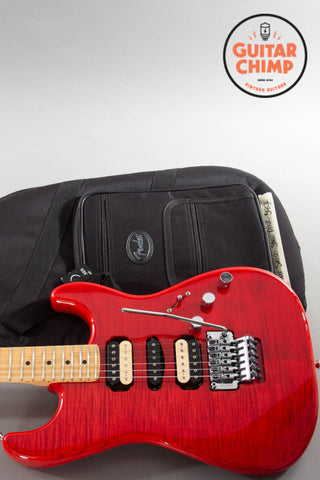 ギター Fender / Michiya Haruhata Stratocaster Fender Michiya Haruhata Stratocaster Maple Fingerboard Trans