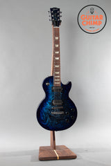 2011 Gibson Les Paul Studio Flood Blue Swirl