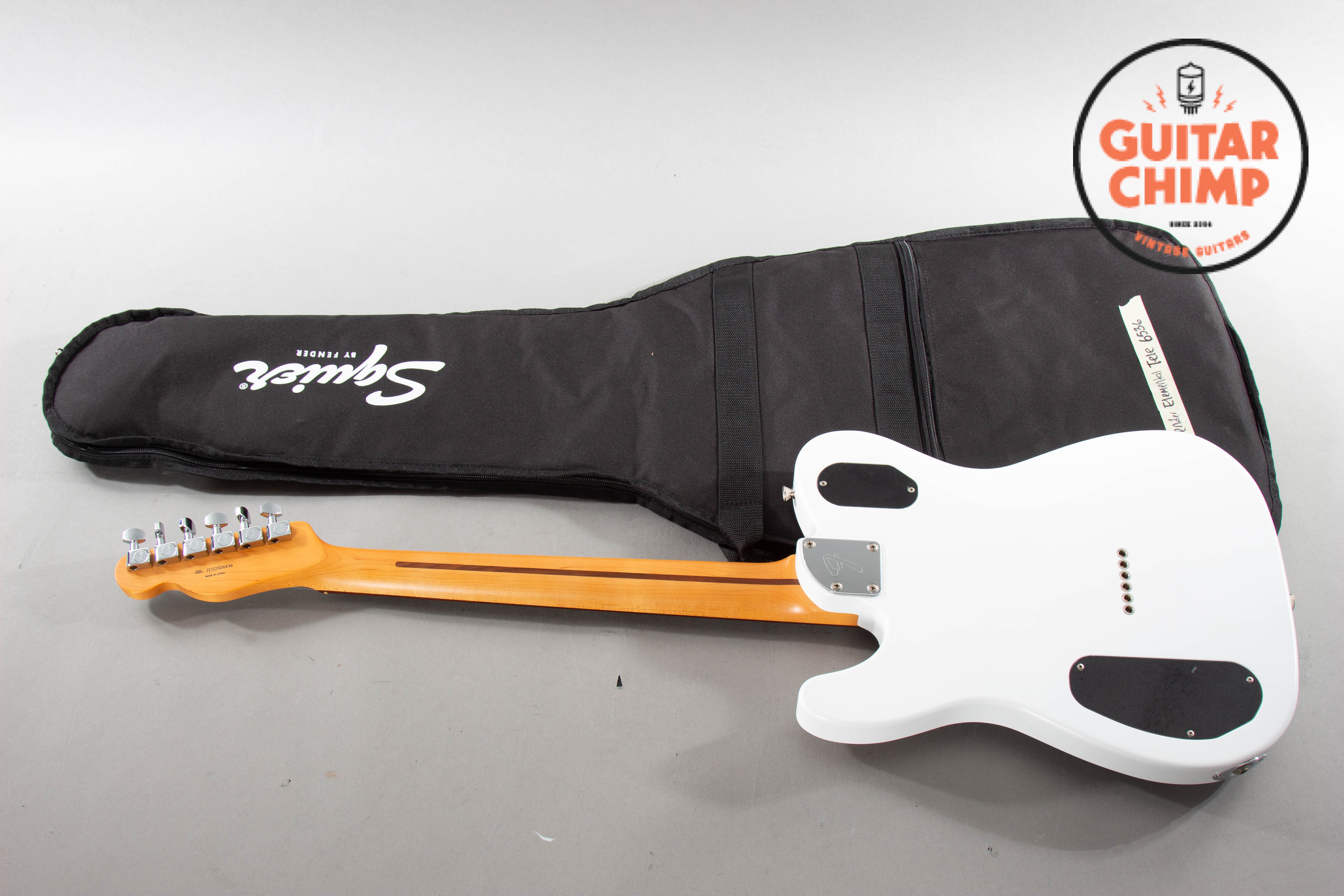 ギター Fender MIJ Elemental Telecaster 2022 Fender MIJ Elemental Telecaster HH Nimbus White w/ Gig