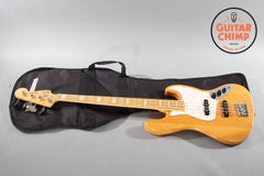 1993 Fender Japan JB75-90 ’75 Reissue Jazz Bass Natural