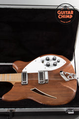 2014 Rickenbacker 360/12W Walnut 12-String Semi-Hollow w/ OHSC – Rare Finish, Excellent!