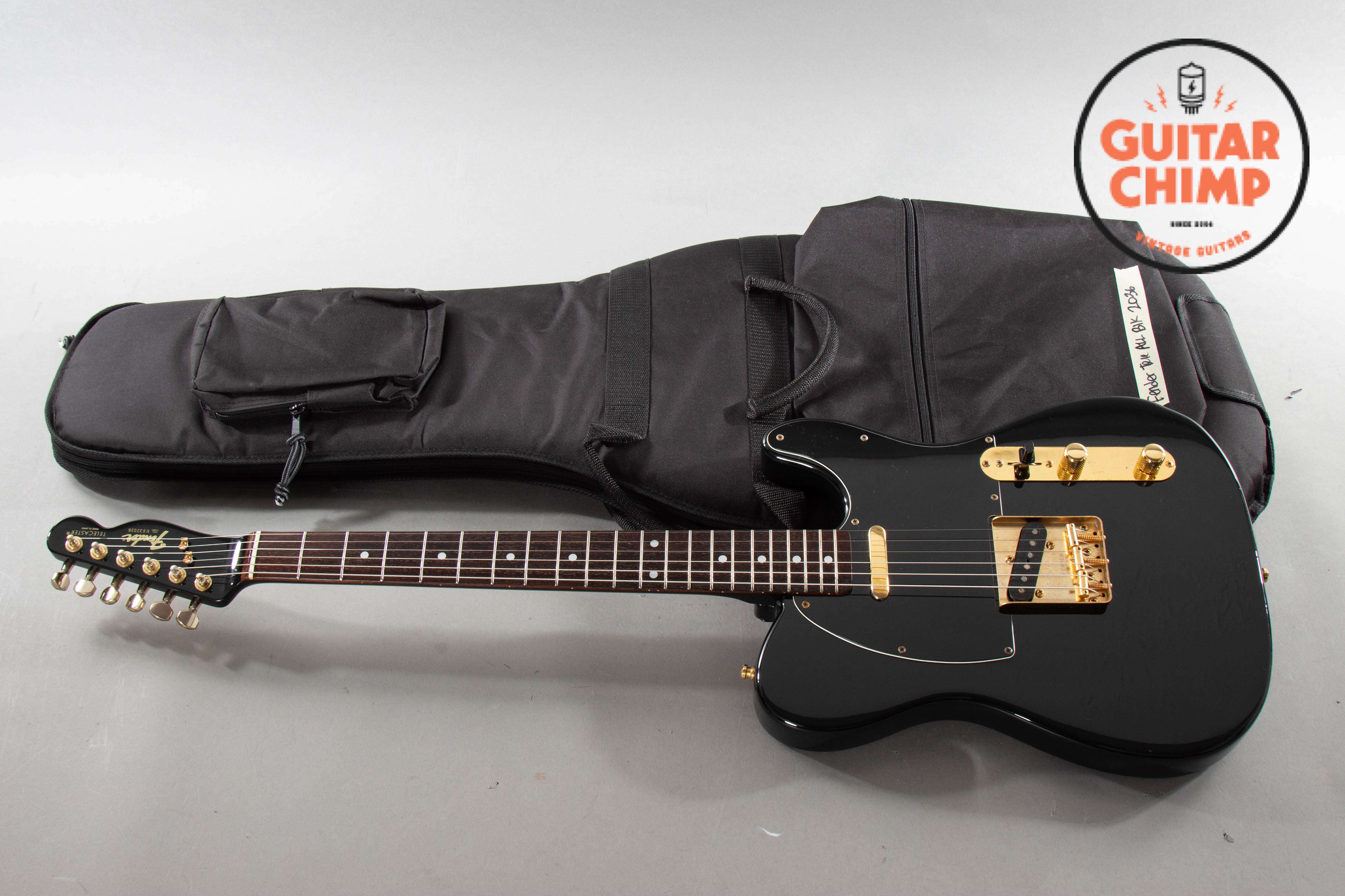 1987 Fender Japan TLG80-60 Telecaster – All Black, Fujigen