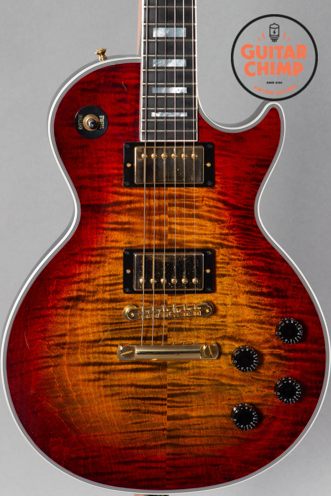 2021 Gibson Custom Shop Les Paul Custom Axcess Bengal Burst