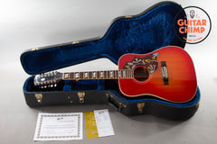2012 Gibson Custom Shop Hummingbird 12-String – Heritage Cherry Sunburst, Rare OHSC USA