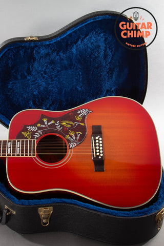 2012 Gibson Custom Shop Hummingbird 12-String – Heritage Cherry Sunburst, Rare OHSC USA