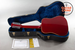 2012 Gibson Custom Shop Hummingbird 12-String – Heritage Cherry Sunburst, Rare OHSC USA