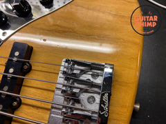 1989 Fender Japan JB75-750 ’75 Reissue Jazz Bass Natural