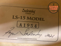 2021 Sadowsky LS-15 Long Scale Vintage Amber