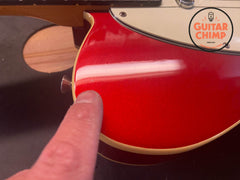 2004 Fender '62 Reissue Telecaster Custom Japan TL62B-TX Candy Apple Red | Original USA Texas Special Pickups