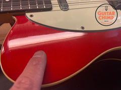 2004 Fender '62 Reissue Telecaster Custom Japan TL62B-TX Candy Apple Red | Original USA Texas Special Pickups