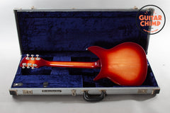 1996 Rickenbacker 325 Rose Morris Model 1996 Reissue – Fireglo, Toaster Pickups, Accent Vibrato, w/ OHSC