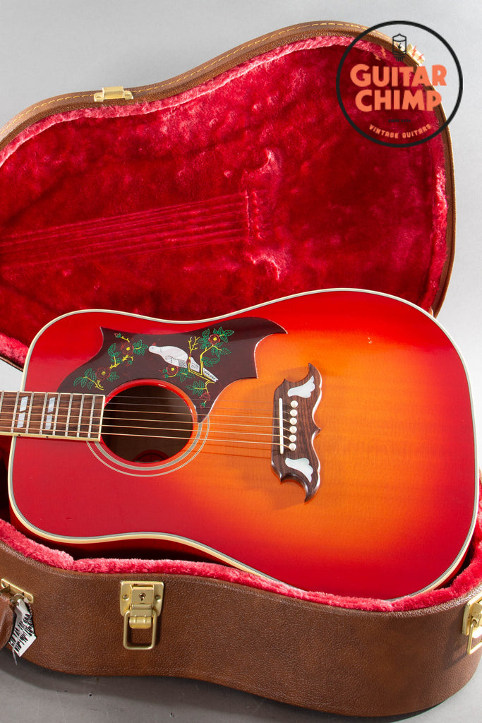 2023 Gibson Dove Original – Vintage Cherry Sunburst, LR Baggs VTC, OHSC