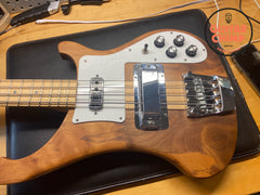 2016 Rickenbacker 4003SW Walnut – All Original, OHSC + Pickup Cover, Near Mint