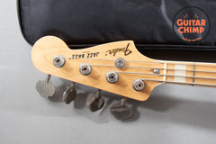 2017 Fender Japan Traditional ’70s Jazz Bass – Natural (w/ Gig Bag)