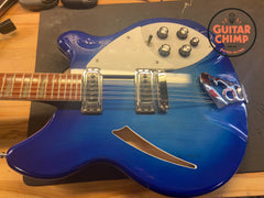 2007 Rickenbacker 360/12 Blueburst – Rare Finish, 12-String w/ OHSC