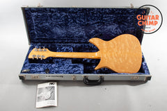2000 Rickenbacker 325V59 Mapleglo Quilt Back – Original Case