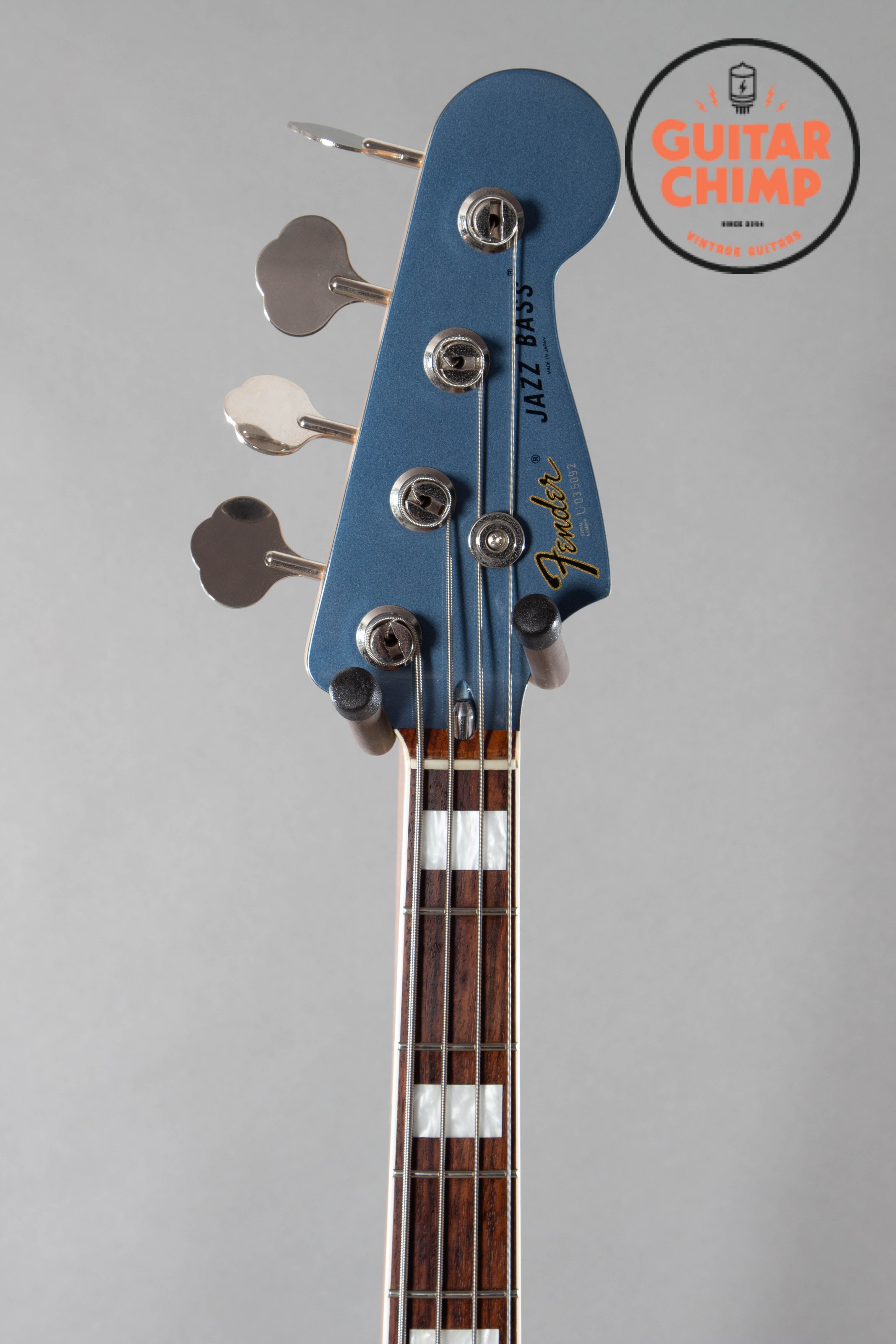 2010 Fender Japan JB75-US ’75 Reissue Jazz Bass Old Lake Placid Blue