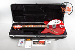 2014 Rickenbacker 360 Ruby Red – Rare Finish – Original Hard Case