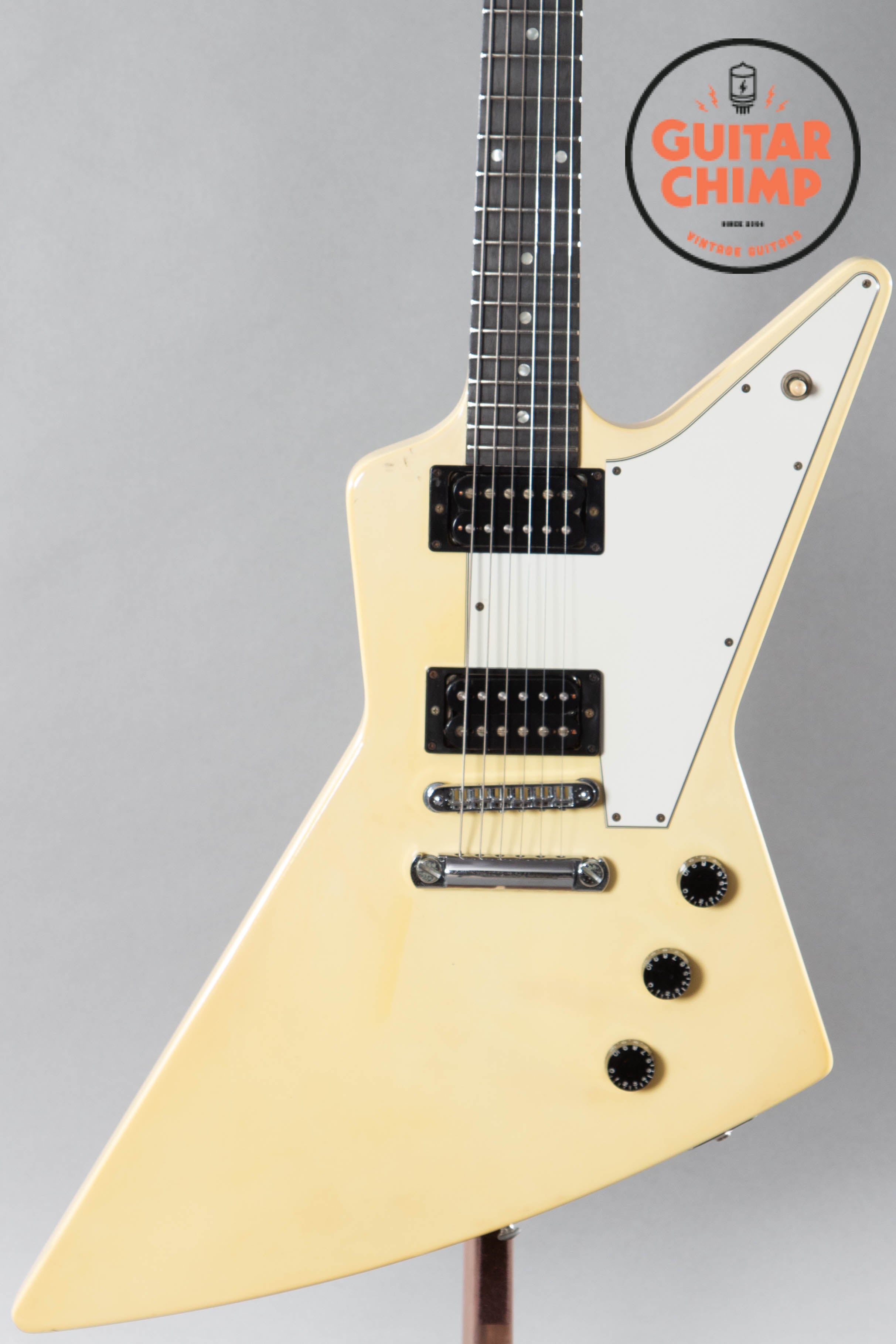 1997 Gibson Explorer ’76 Reissue Classic White