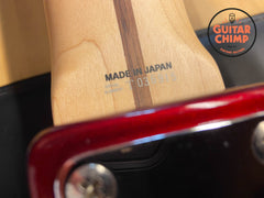 2007 Fender Japan AJB Aerodyne Jazz Bass Candy Apple Red