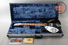 2014 Rickenbacker 360 Left-Handed Jetglo | Rare Lefty Model w/ Original Case