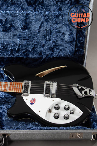 2014 Rickenbacker 360 Left-Handed Jetglo | Rare Lefty Model w/ Original Case