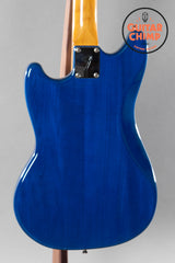 2017 Fender Japan Traditional 70s Mustang Transparent Sapphire Blue