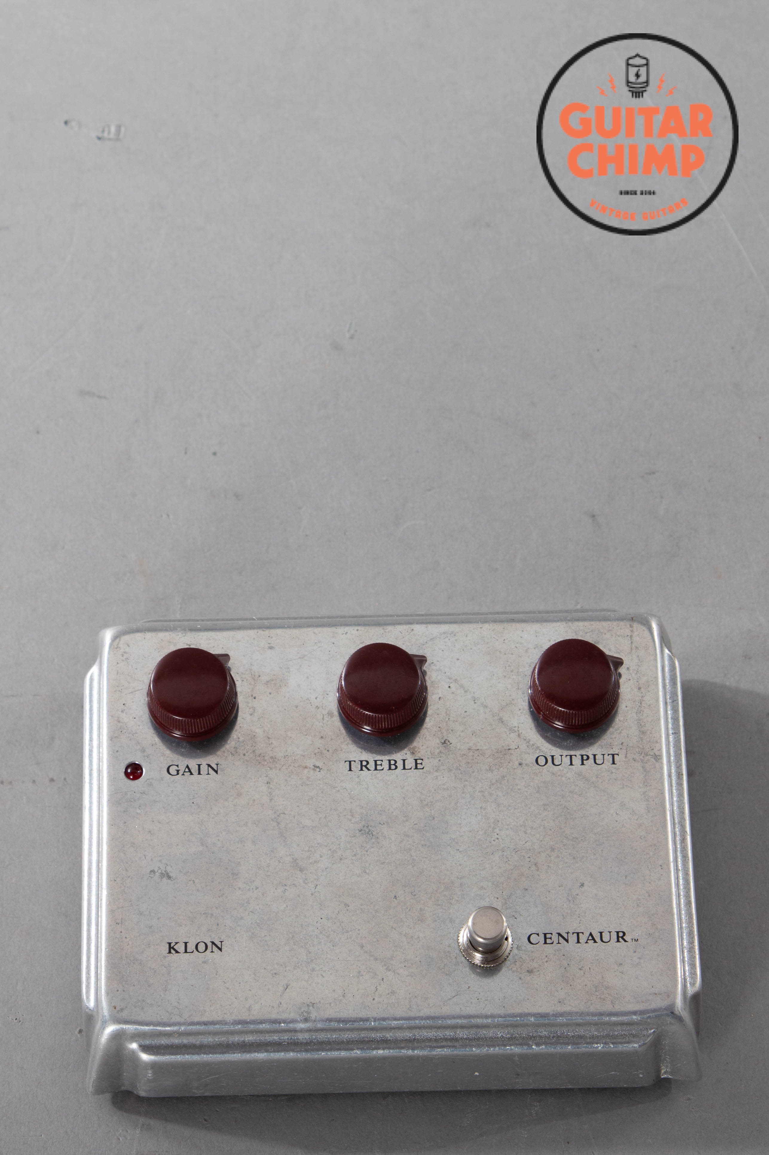 centaur effects pedal Klon Centaur Professional Overdrive Silver (Non-Horsie)
