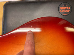 1996 Rickenbacker 325 Rose Morris Model 1996 Reissue – Fireglo, Toaster Pickups, Accent Vibrato, w/ OHSC