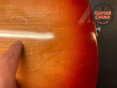 1996 Rickenbacker 325 Rose Morris Model 1996 Reissue – Fireglo, Toaster Pickups, Accent Vibrato, w/ OHSC