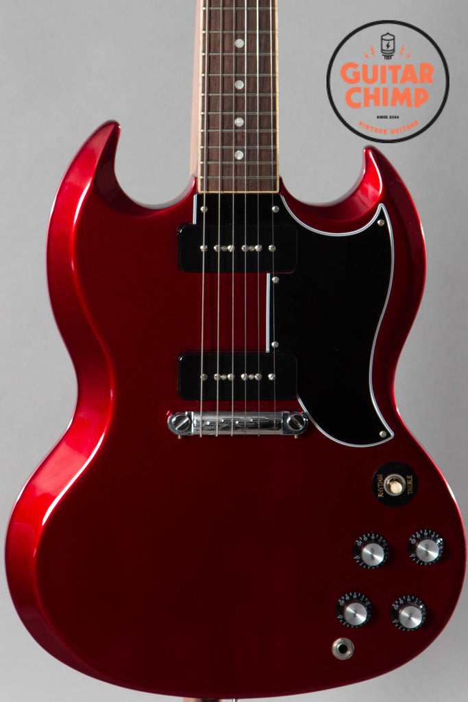 2021 Gibson Sg Special P90s Vintage Sparkling Burgundy