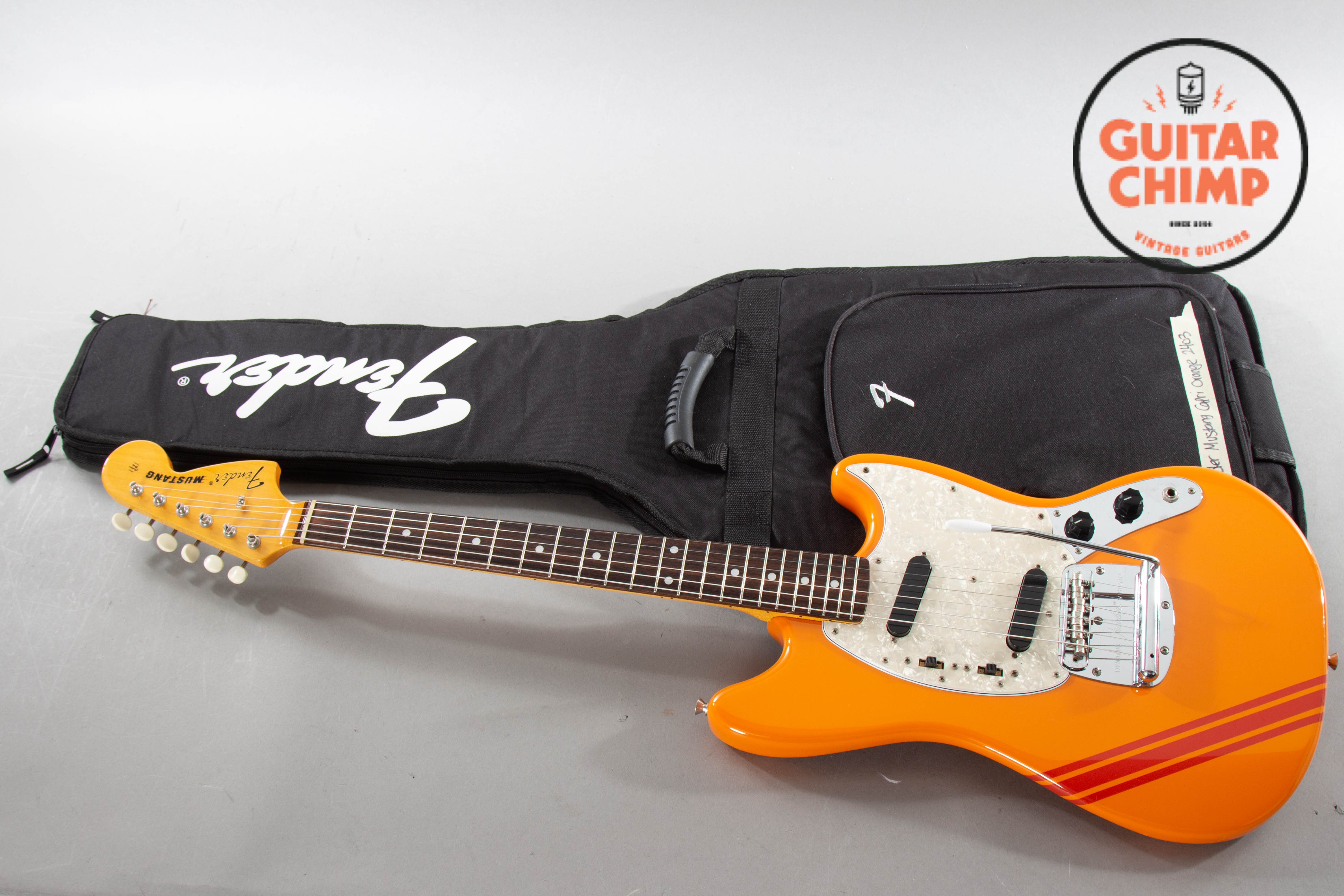 ぷゅ　Fender Japan MG73/CO (OCR) 2007 Fender Japan MG73-CO Competition Mustang – Capri Orange